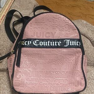 Juicy Couture | Bags | Juicy Couture Mint Backpack With Navy 